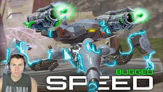 Pixonic Accidentally BUGGED The Kestrel Drone! 500% Infinite Speed Boost Jaeger | War Robots
