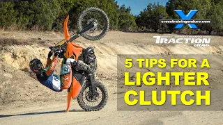 How to make your hydraulic motorbike clutch lighter: 5 tips!︱Cross Training Enduro