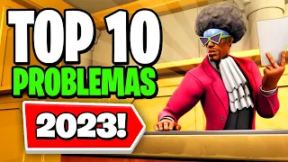 TOP 10 PROBLEMAS DE FORTNITE 2023