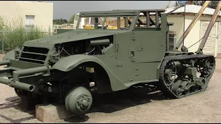 WWII Half-Track Paint Job