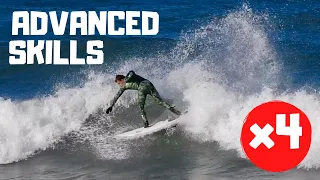 4 ADVANCED Skills For The Intermediate Surfer To Learn