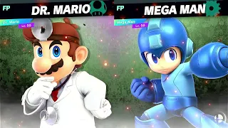 Super Smash Bros Ultimate Amiibo Fights Request #26163 Dr Mario vs Mega Man