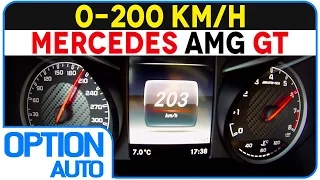 ★ 0-200 km/h • Mercedes-AMG GT (Option Auto)