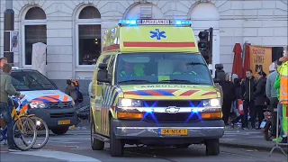 10 TIMES OLD DUTCH CHEVY VAN AMBULANCES IN AMSTERDAM! #100