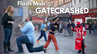 Proposal Flash Mob gets GATECRASHED 😂....(spoiler: it all works out!)