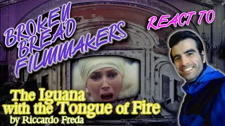 FILMMAKER'S first time WATCH & COMMENTARY of THE IGUANA WITH THE TONGUE OF FIRE