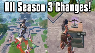 Everything NEW In Fortnite Chapter 4 Season 3! - Battle Pass, Map, Weapons & More!
