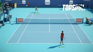 Top Spin 2K25 - *DECIDING SET* - Roger Federer Vs Andy Murray I Miami Open - Legend Difficulty (PS5)