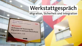 #CDUwerkstatt: Humanität und Härte