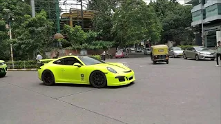 Supercars :Loudest Porsche in India