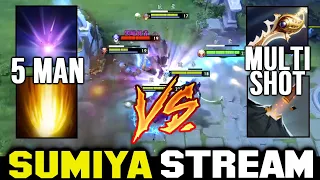 5-MAN Wombo Combo vs Divine Rapier Multishot | Sumiya invoker Stream Moment 3829