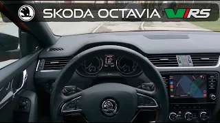 Day drive Skoda Octavia RS A7 Facelift 2.0 TSI 230hp 169kw POV