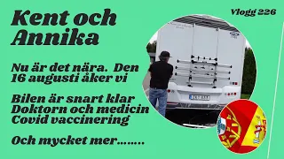 Vi packar och fixar inför vår resa ner i Europa Vlogg 226 #husbilsliv