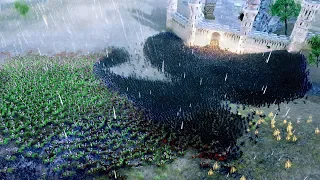 Lord Of The Rings - Helms Deep Battle Simulation!!! | Ultimate Epic Battle Simulator HD