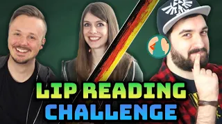 Chinese Whispers: Lip reading challenge feat. DontTrustTheRabbit and Get Germanized! | Daveinitely