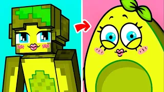 Minecraft Figure Comes to Life! My Best Friends are Famous Characters by Avocado Couple Vlogs 🥑💖