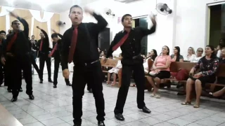 Coreografia  paulo e silas com os jovens  da última  hora da cidade  Altamira-MA