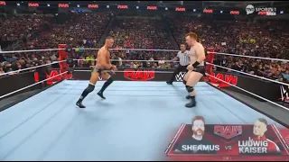 Ludwig Kaiser vs. Sheamus - WWE Raw 6/3/24 - RAW June 3 2024 - WWE Raw 3 June 2024