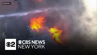 Massive fire in Bushwick, Brooklyn leaves 55 displaced