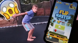 FLIP MASTER GAME... IN REAL LIFE!