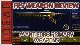 Elite Dangerous Odyssey FPS Weapon Review: The Manticore Primary Weapons