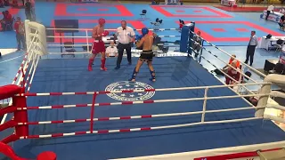 Sebastian Kuźniak K1 ME Macedonia - walka 2 (3/3)