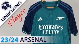 Arsenal Third Jersey 23/24 Saka (GmKits4) Player Version Unboxing Review