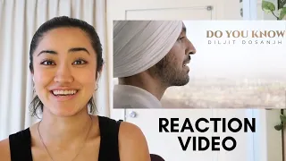 Japanese-Indian Reacts: First Diljit Dosanjh Song To React To | Do You Know Song Reaction Video