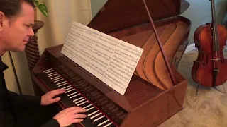 Scarlatti - Sonata K. 466 in f minor on harpsichord