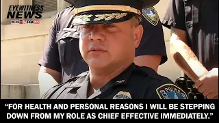 Police chief resigns amid medical leave and ongoing controversy within department and city hall