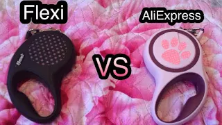 Китайская рулетка VS flexi ( AliExpress vs flexi) сравниваем рулетку !!! AliExpress лучше ???