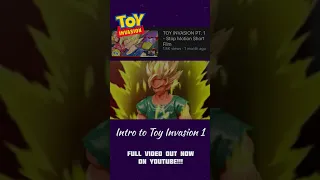 Opening of Toy Invasion 1 with SSJ 2 Goku!! #dragonballz #toystory #stopmotion #actionfigures #goku