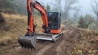 ATV roads with the Kubota KX-040