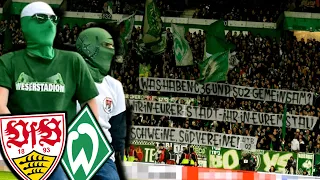 Werder-Ultras mit Ansage an Stuttgarter Szene! (Spruchband Antwort)