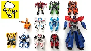 Transformers Robots in Disguise Optimus Prime Bumblebee Sideswipe Strongarmトランスフォーマー 變形金剛