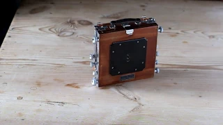 Nagaoka 4x5 field camera  - Opening