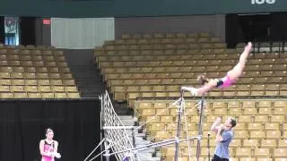 Katelyn Ohashi - Uneven Bars - 2013 AT&T American Cup Podium Training