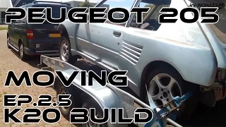 Projects Garage: K20 Peugeot 205 Ep 2.5 // Moving the project
