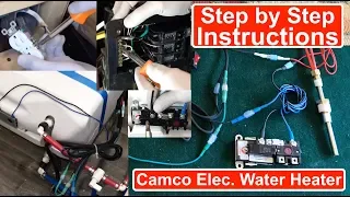 Detailed! How to Install Camco RV Hot Water Hybrid Heat Kit Electric Conversion Step by Step