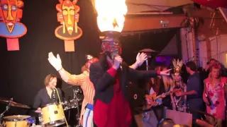 Arthur Brown performs Fire at Zu Studios March 2013