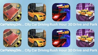 Car Parking, City Car Driving, Rush Hour 3D and More Car Games iPad Gameplay