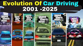 Evolution of car driving in GTA games (GTA 3 to GTA 6)