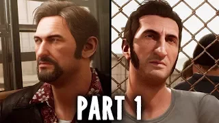 A Way Out Walkthrough Gameplay Part 1 - INTRO (Full Game)