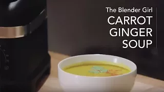 Tess Masters The Blender Girl Carrot Ginger Soup with the KitchenAid Pro Line Series Blender