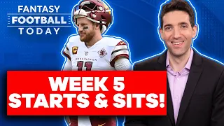 Fantasy Week 5: Starts Sits, LIVE Q&A + Giants-Packers WATCH PARTY! | 2022 Fantasy Football Advice