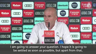 'That's unbelievable man' - Zidane loses temper during presser