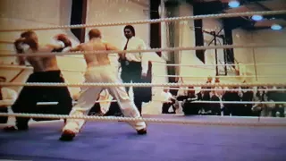 Sensei Mark Featherstone full contact fight circa 1995..