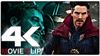 Tony Stark & Doctor Strange All Scenes - 4K - By Az Gamer