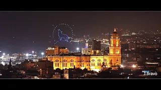 Timelapse: drones en la Feria (Málaga, 2023)