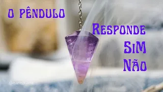 #tarot #tarotresponde #pêndulo #pênduloresponde 🌟🌟PÊNDULO RESPONDE 👍 SIM ou 👎 NÃO  - PERGUNTE?